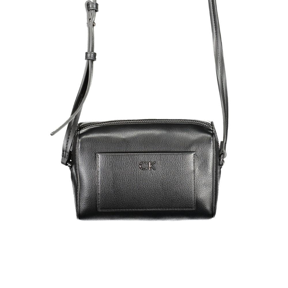 Adjustable Shoulder Bag Unisex With External Pocket And Internal Card Pocket Zip Closure Everyday Use by Calvin Klein
