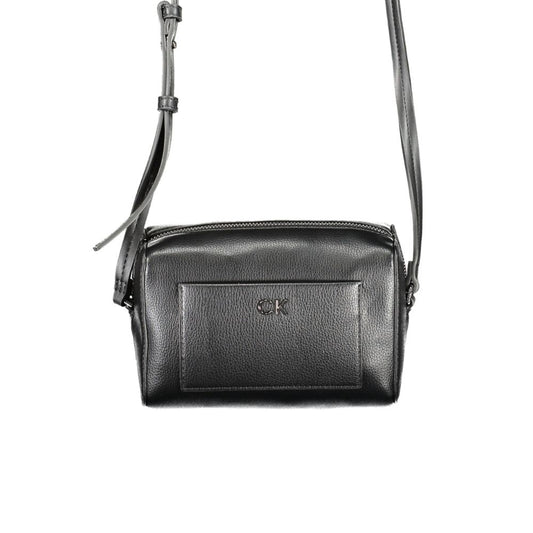 Adjustable Shoulder Bag Unisex With External Pocket And Internal Card Pocket Zip Closure Everyday Use by Calvin Klein
