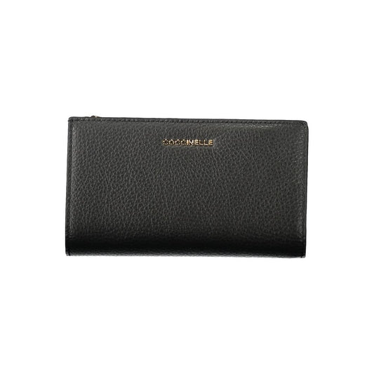 Coccinelle Metallic Soft Wallet Leather Collection Limited Edition Dual Compartments Coin Pocket by Coccinelle