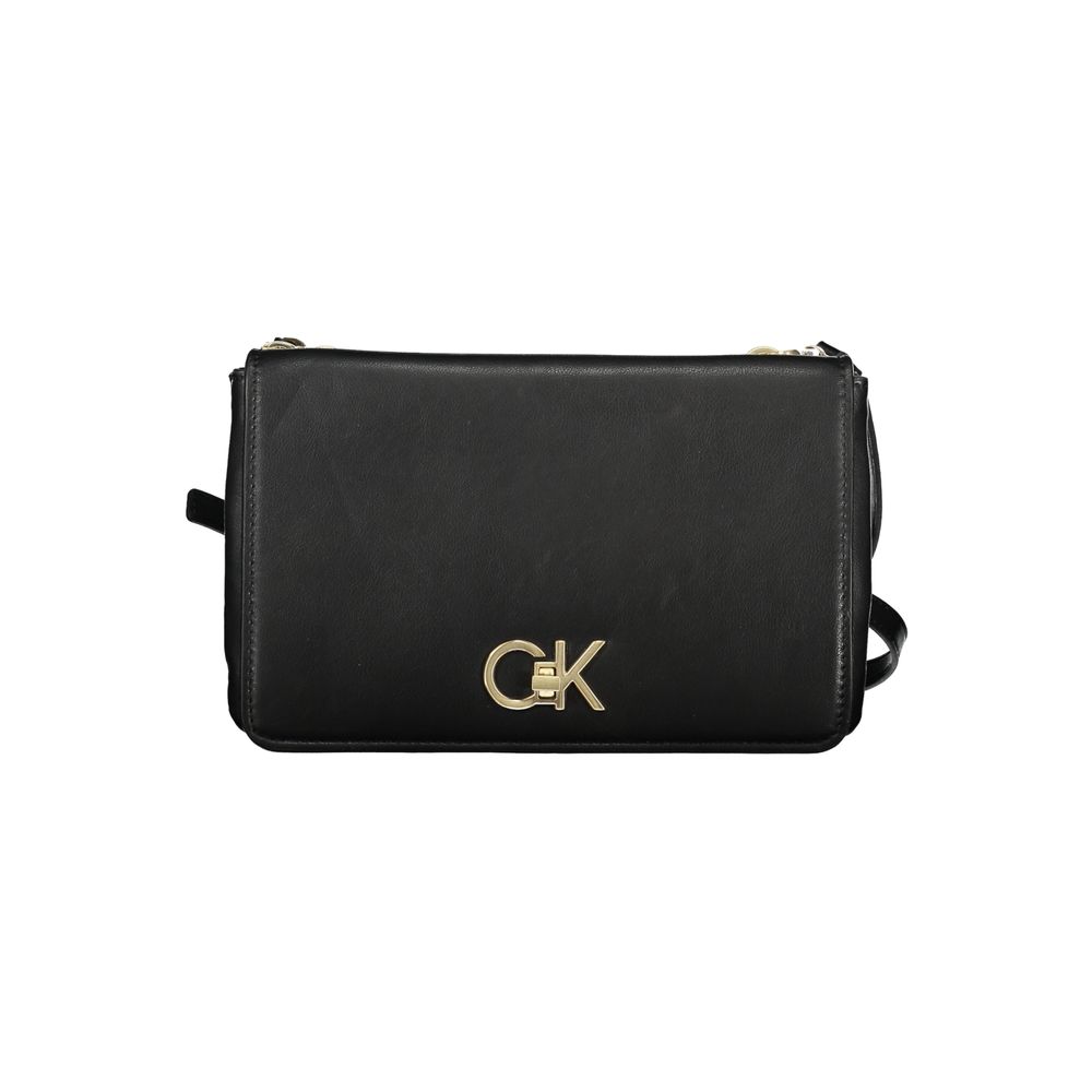 Adjustable Removable Shoulder Bag With Two Compartments And Document Pocket Premium Recycled Polyester For Professionals by Calvin Klein