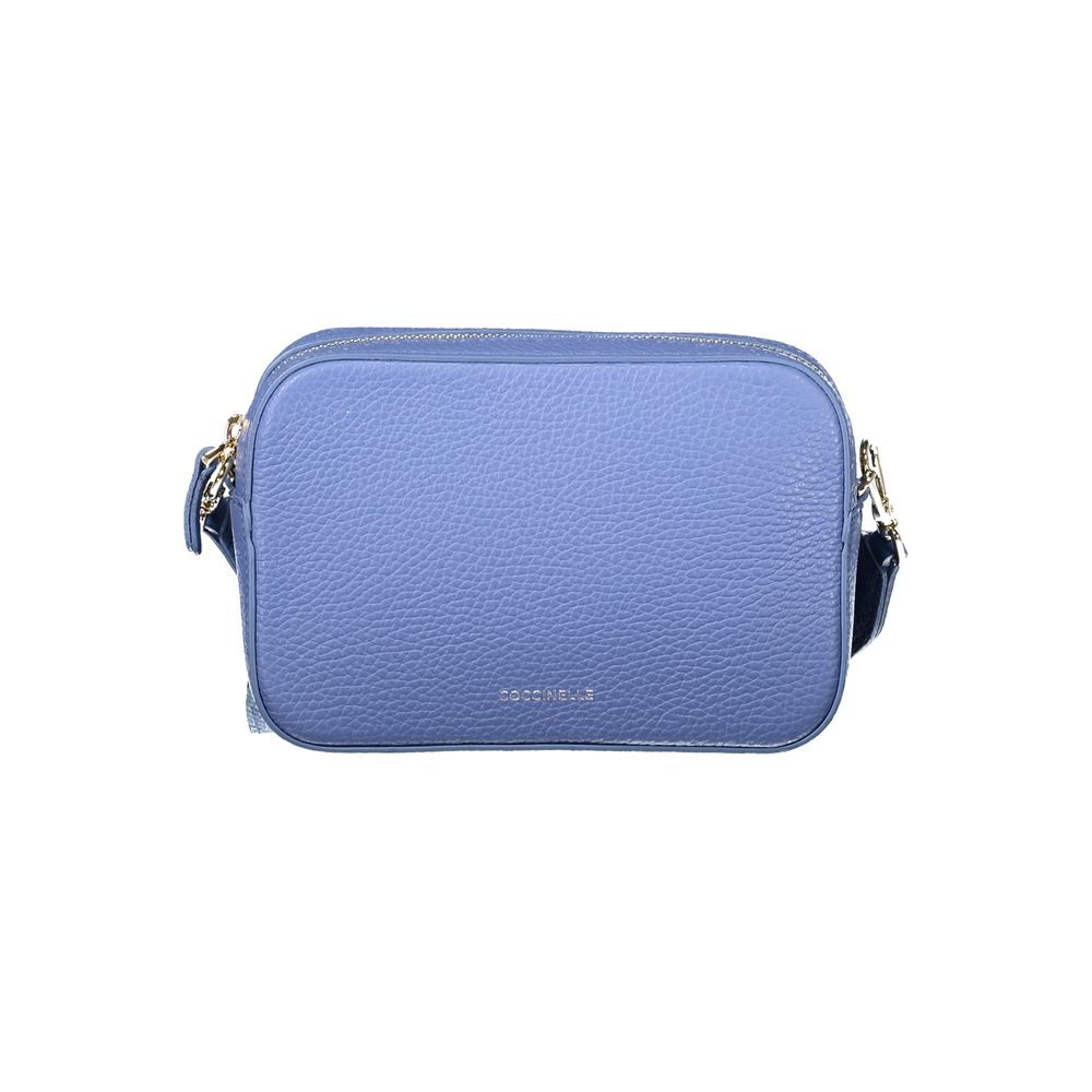 Coccinelle Tebé Bag Light Blue with Adjustable Removable Shoulder Strap Versatile Carry Options by Coccinelle