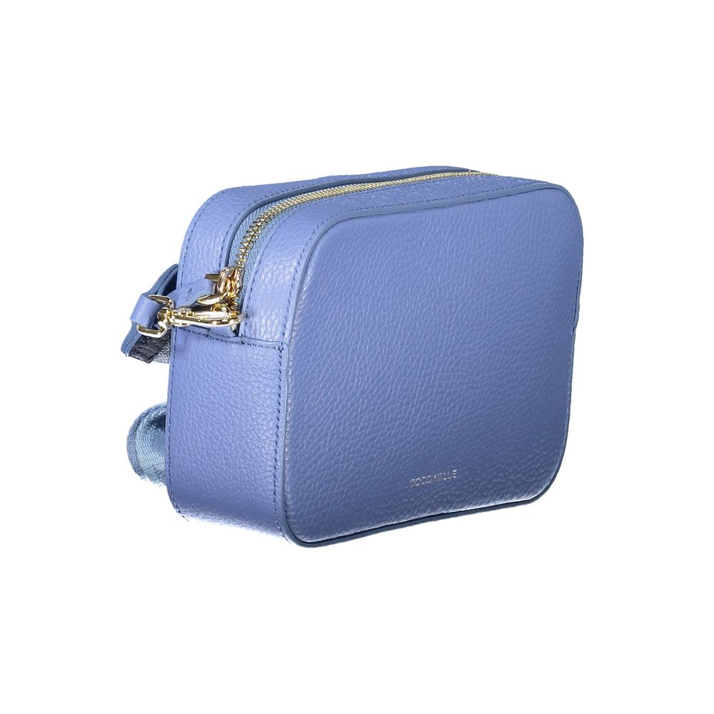 Coccinelle Tebé Bag Light Blue with Adjustable Removable Shoulder Strap Versatile Carry Options by Coccinelle