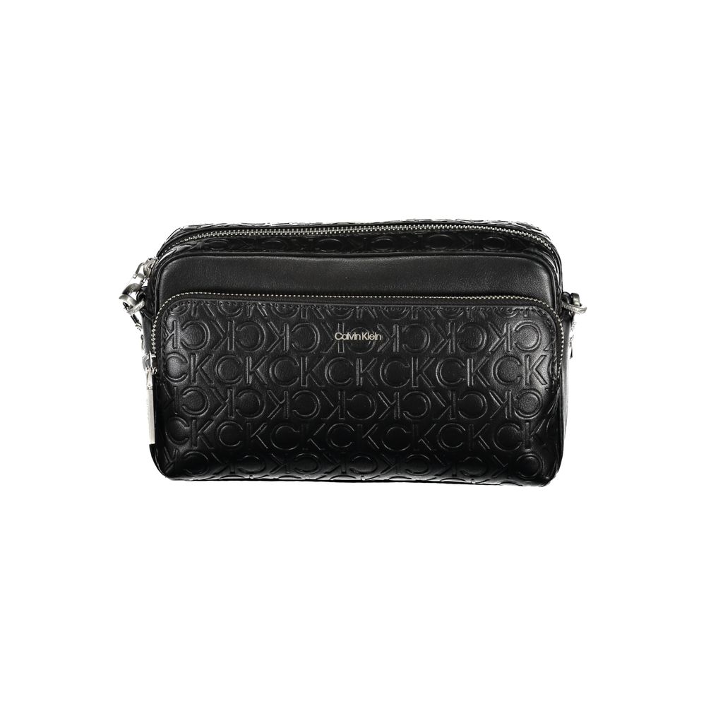 Adjustable Removable Shoulder Bag For Everyday Use With External And Internal Pockets And Zip Closure by Calvin Klein