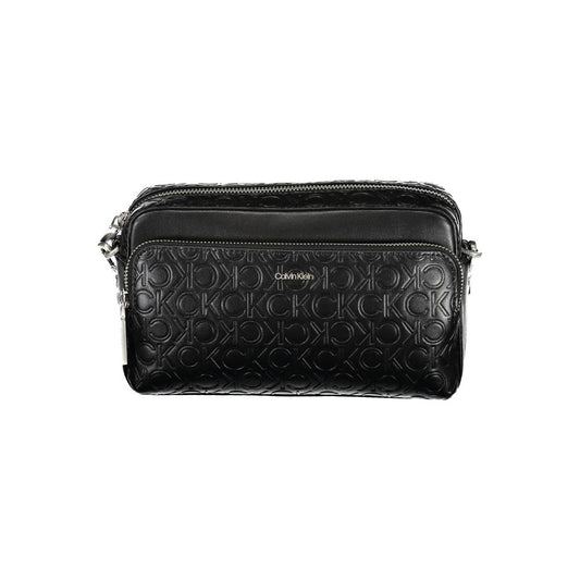 Adjustable Removable Shoulder Bag For Everyday Use With External And Internal Pockets And Zip Closure by Calvin Klein