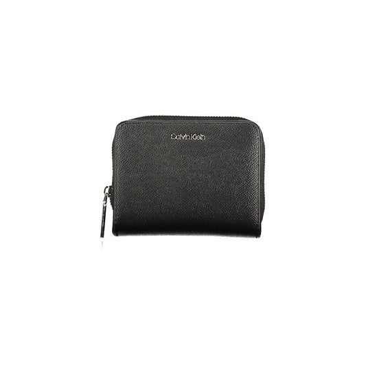 Calvin Klein RFID Blocking Wallet With Double Card Slots City Chic Design In Black by Calvin Klein