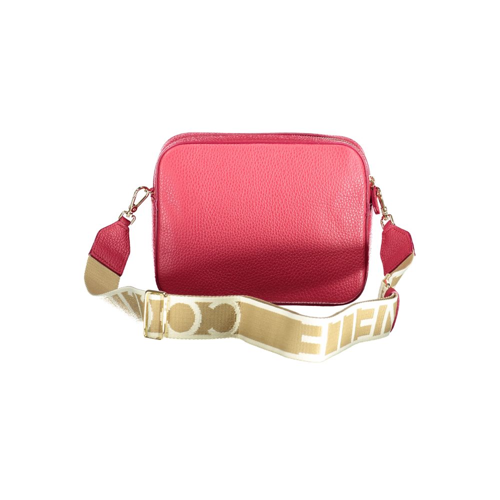 Coccinelle Tebe Bag Leather Collection Red Luxury Handbag With Adjustable Strap Limited Edition by Coccinelle