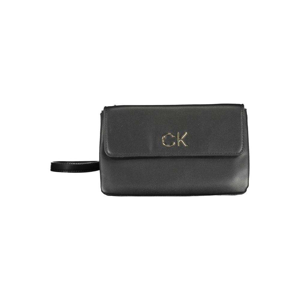 Calvin Klein Black Polyester Handbag by Calvin Klein