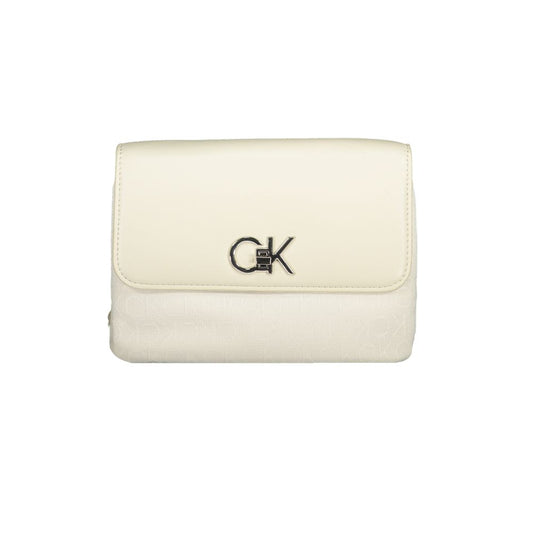 Calvin Klein Beige Polyester Handbag by Calvin Klein