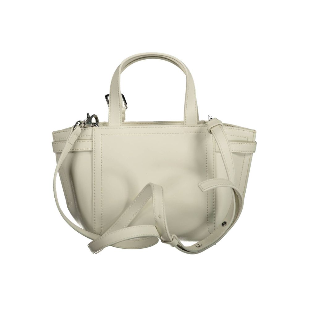 Calvin Klein White Polyester Handbag by Calvin Klein