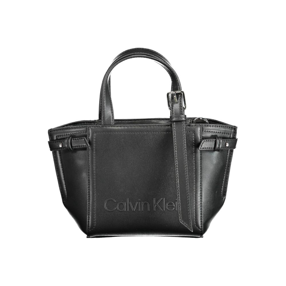 Calvin Klein Black Polyester Handbag by Calvin Klein