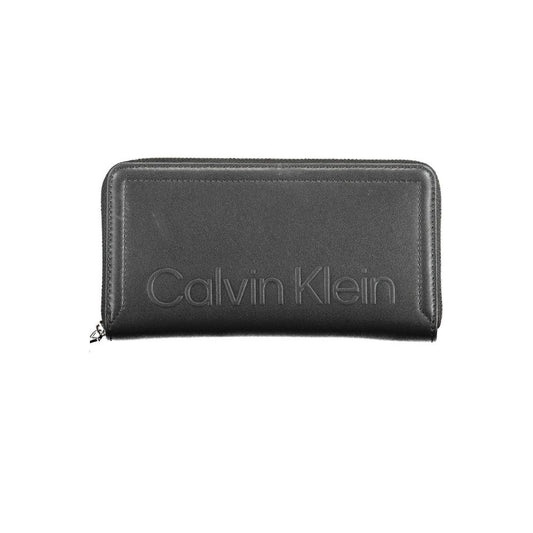 Calvin Klein Black Polyethylene Wallet by Calvin Klein