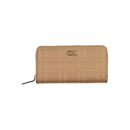 Calvin Klein Beige Polyester Wallet by Calvin Klein