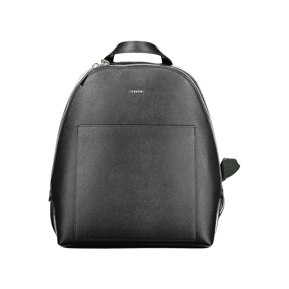 Calvin Klein Black Polyethylene Backpack by Calvin Klein