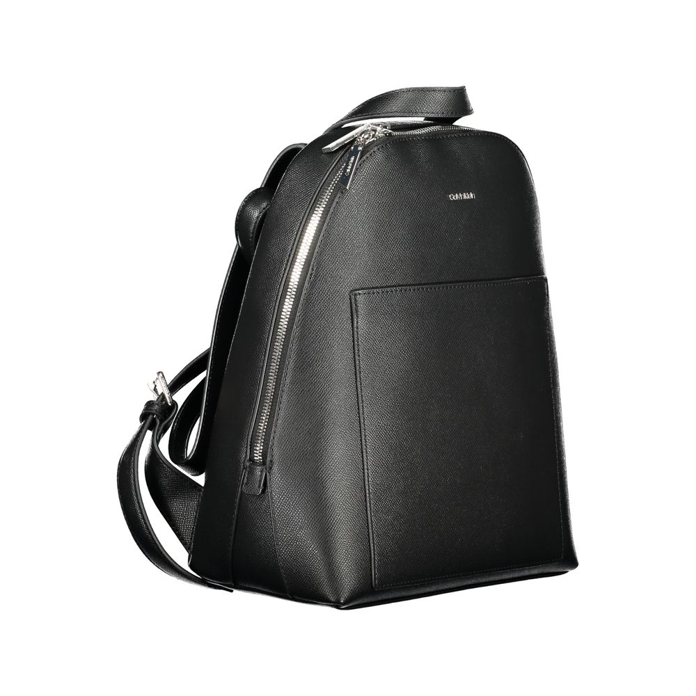 Calvin Klein Black Polyethylene Backpack by Calvin Klein