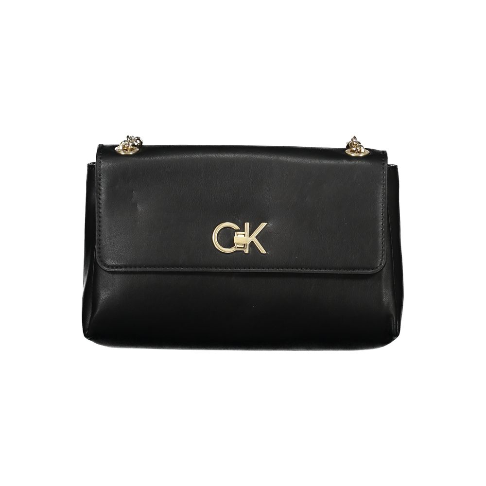 Calvin Klein Black Polyester Handbag by Calvin Klein