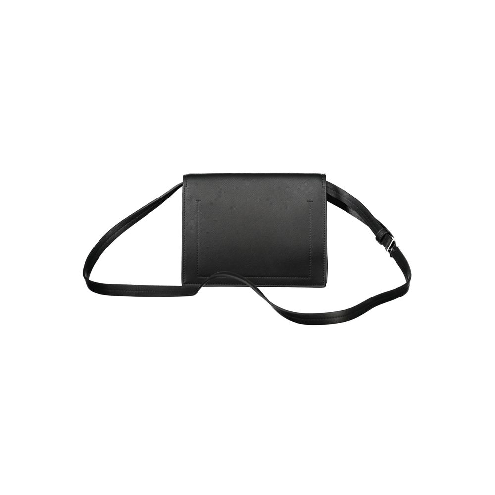 Calvin Klein Black Polyethylene Handbag by Calvin Klein