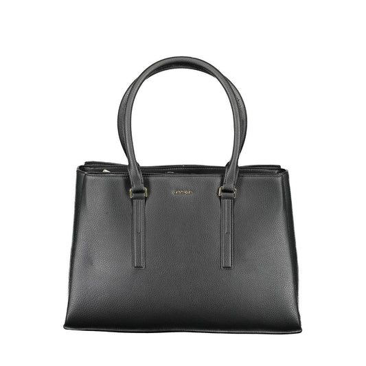 Calvin Klein Black Polyester Handbag by Calvin Klein