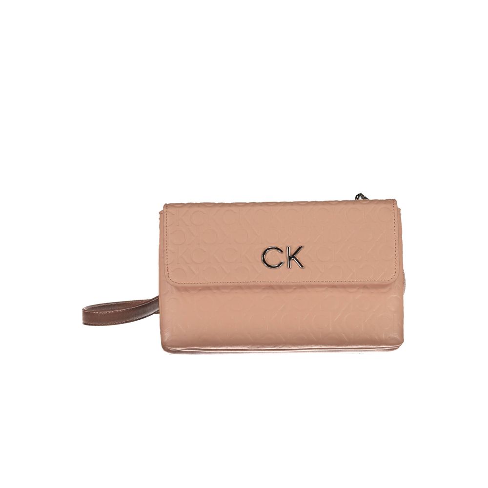 Calvin Klein Pink Polyester Handbag by Calvin Klein