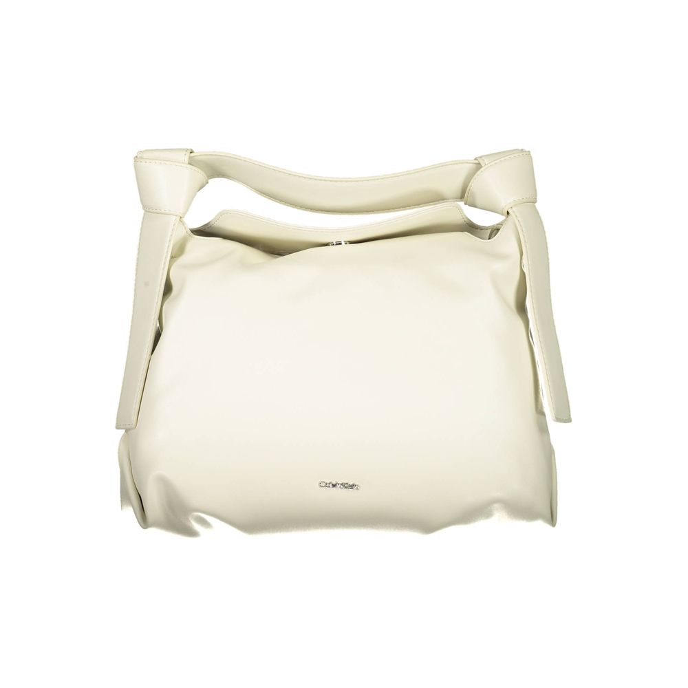 Calvin Klein Beige Polyester Handbag by Calvin Klein