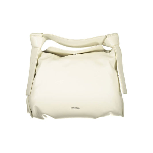 Calvin Klein Beige Polyester Handbag by Calvin Klein