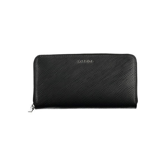 Calvin Klein Black Polyethylene Wallet by Calvin Klein