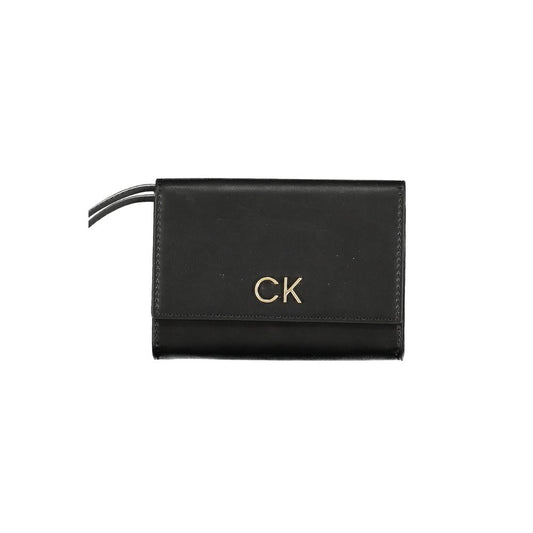 Calvin Klein Black Polyester Wallet by Calvin Klein