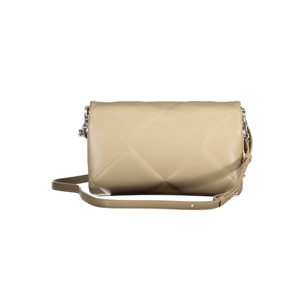 Calvin Klein Beige Polyester Handbag by Calvin Klein
