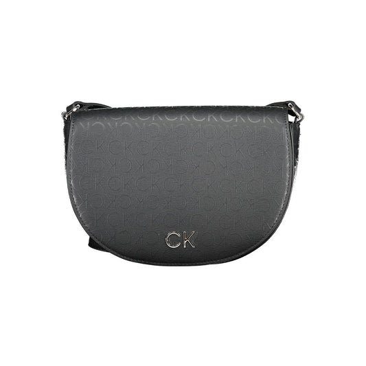 Calvin Klein Black Polyethylene Handbag by Calvin Klein
