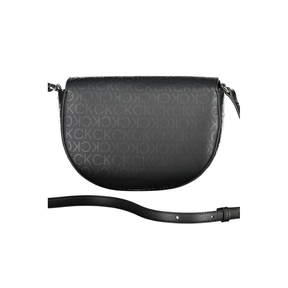Calvin Klein Black Polyethylene Handbag by Calvin Klein