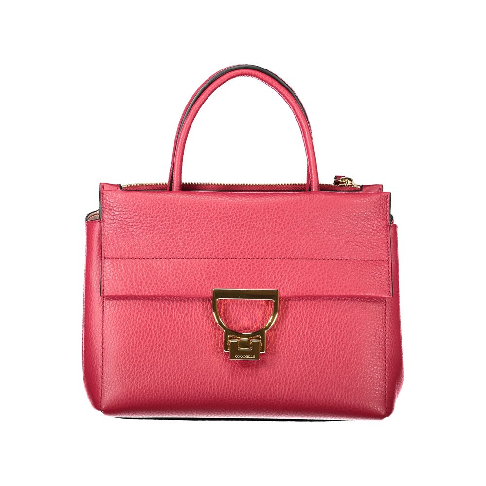 Coccinelle Red Leather Handbag by Coccinelle