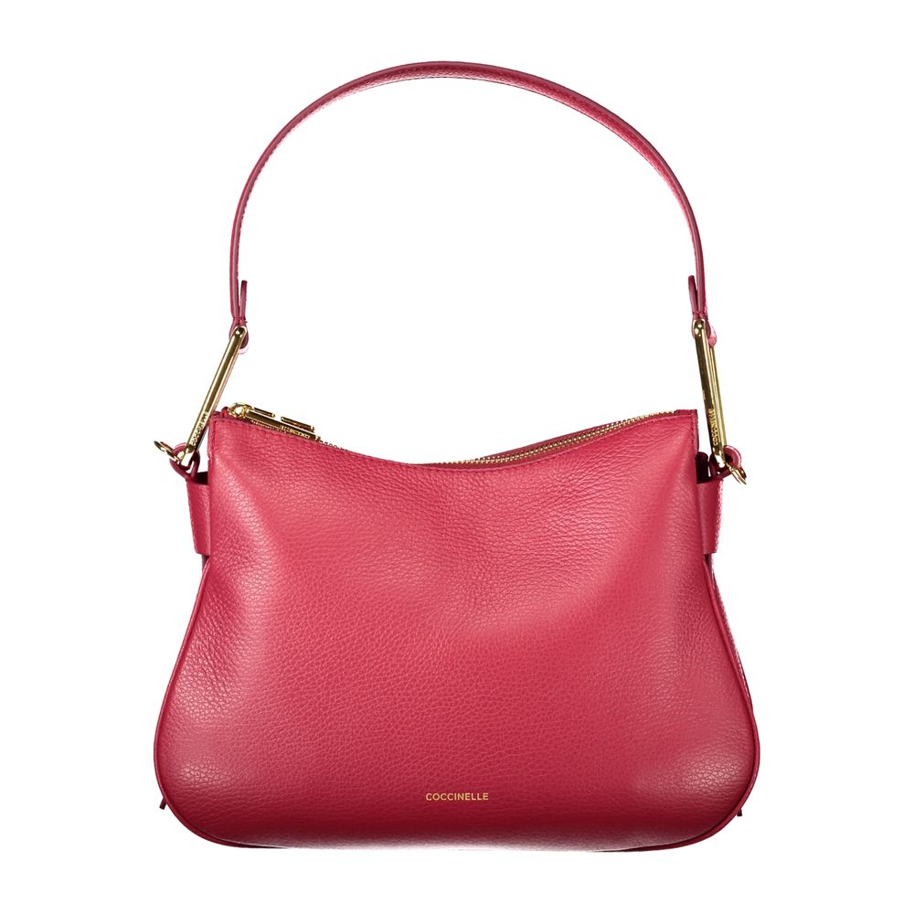 Coccinelle Red Leather Handbag by Coccinelle