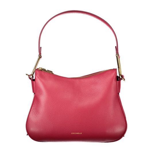 Coccinelle Red Leather Handbag by Coccinelle