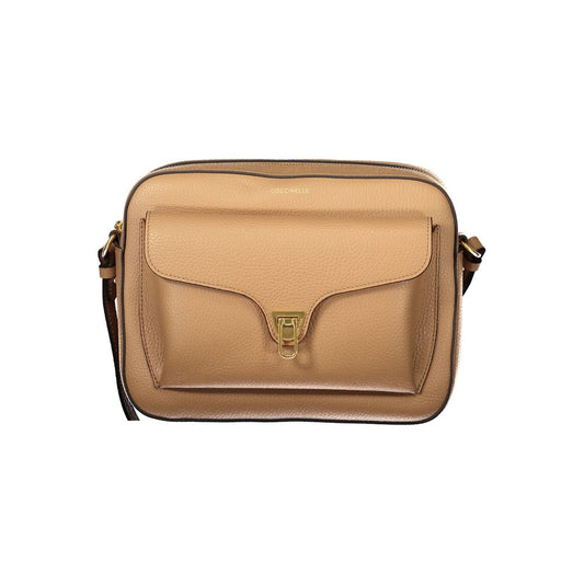 Coccinelle Brown Leather Handbag by Coccinelle