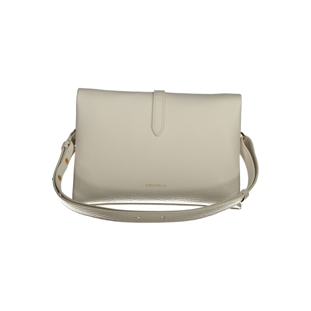 Coccinelle White Leather Handbag by Coccinelle