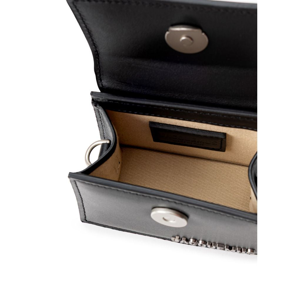 Jacquemus Black Leather Handbag by Jacquemus