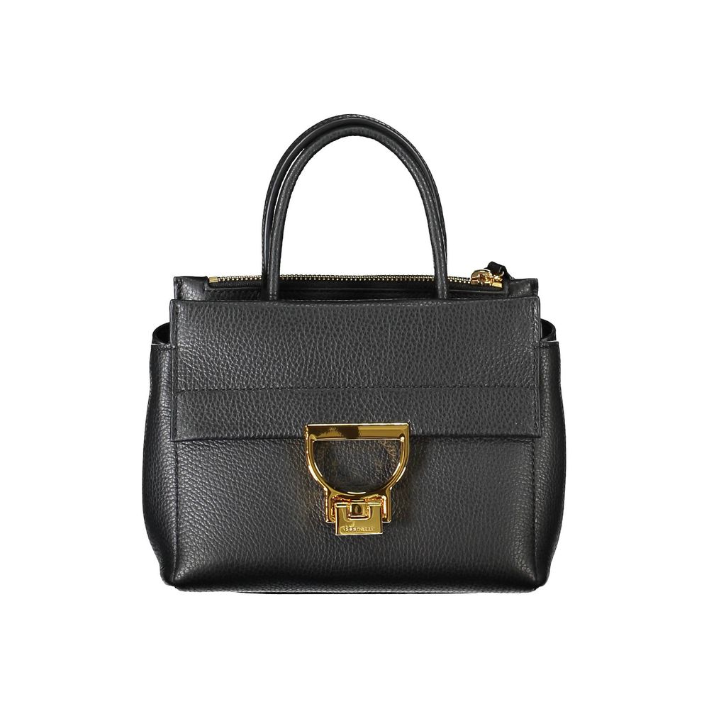 Coccinelle Black Leather Handbag by Coccinelle