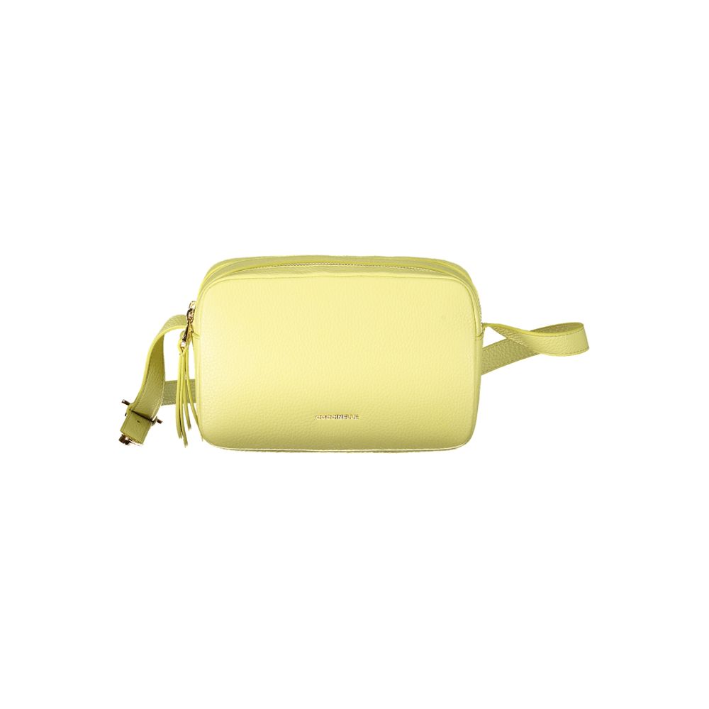 Coccinelle Yellow Leather Handbag by Coccinelle