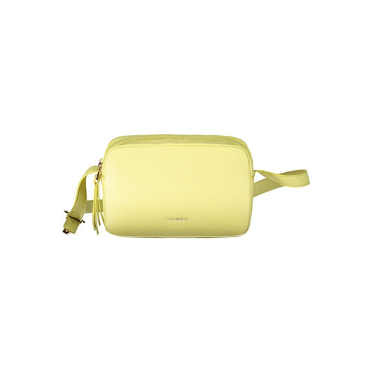 Coccinelle Yellow Leather Handbag by Coccinelle