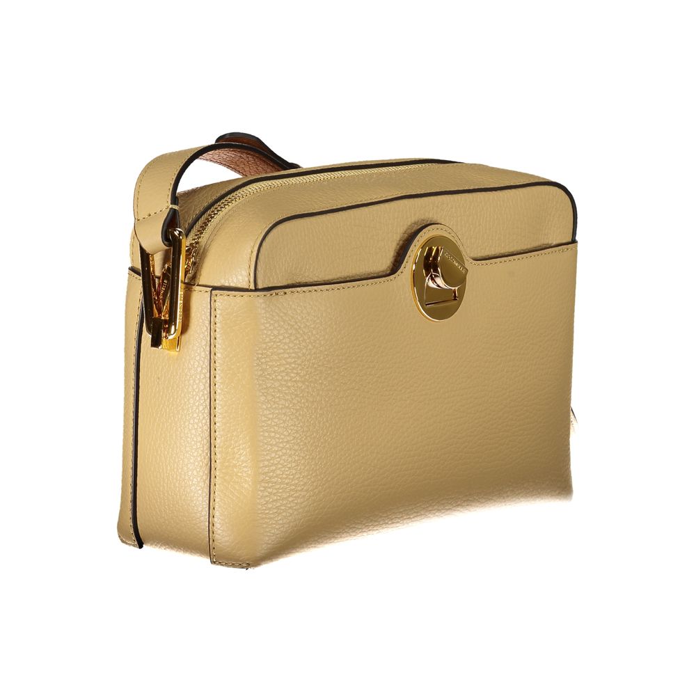 Coccinelle Beige Leather Handbag by Coccinelle