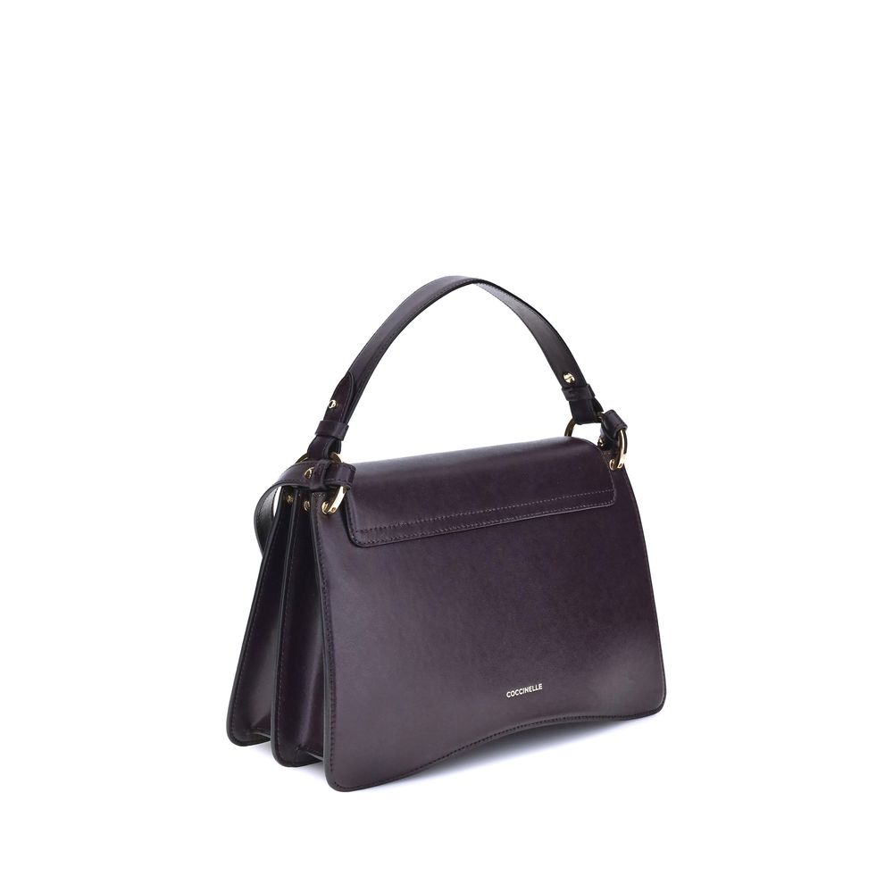 Coccinelle Purple Calf Leather Bos Taurus Handbag by Coccinelle