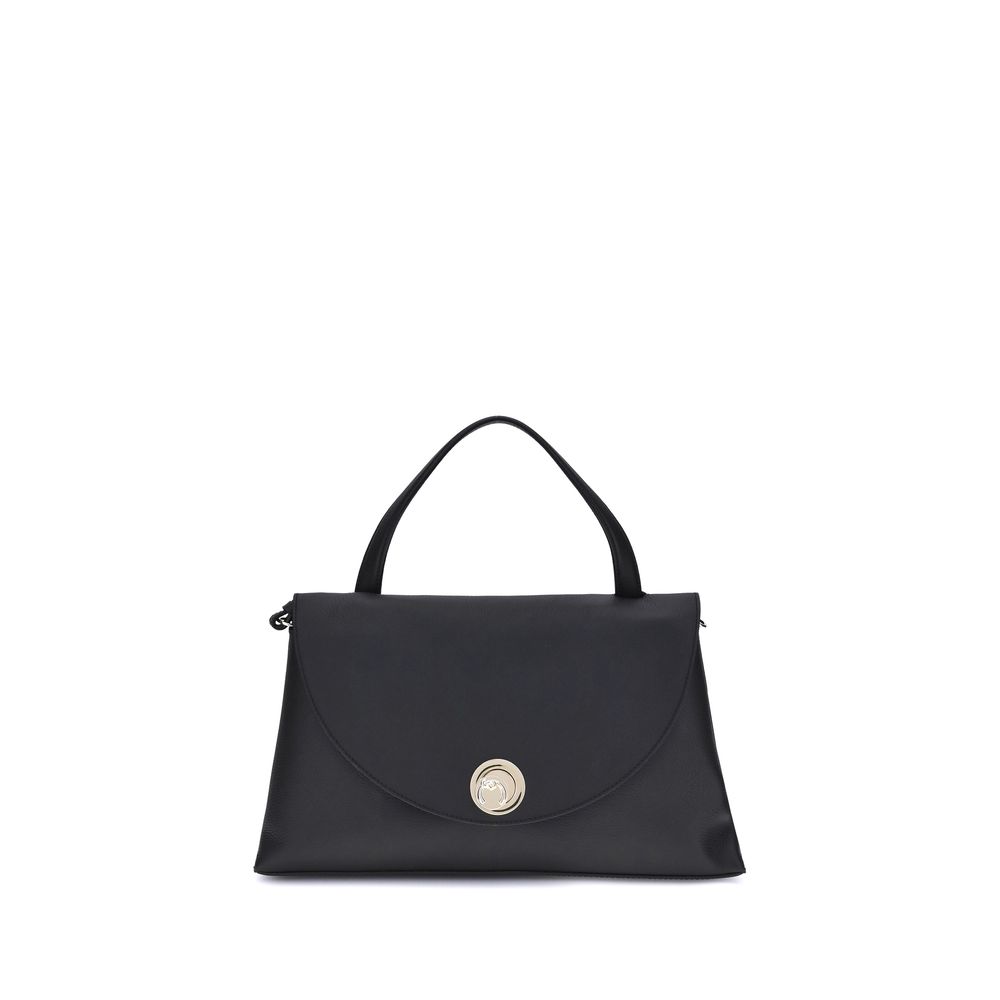 Coccinelle Black Calf Leather Bos Taurus Handbag by Coccinelle