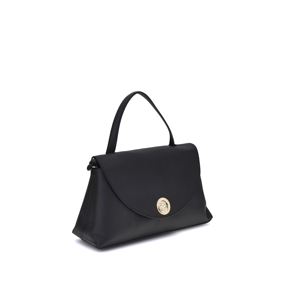 Coccinelle Black Calf Leather Bos Taurus Handbag by Coccinelle