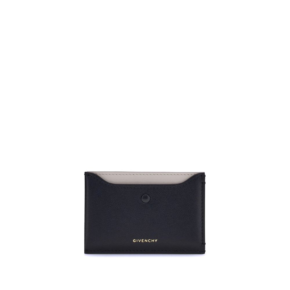 Givenchy Black Calf Leather Bos Taurus Wallet by Givenchy