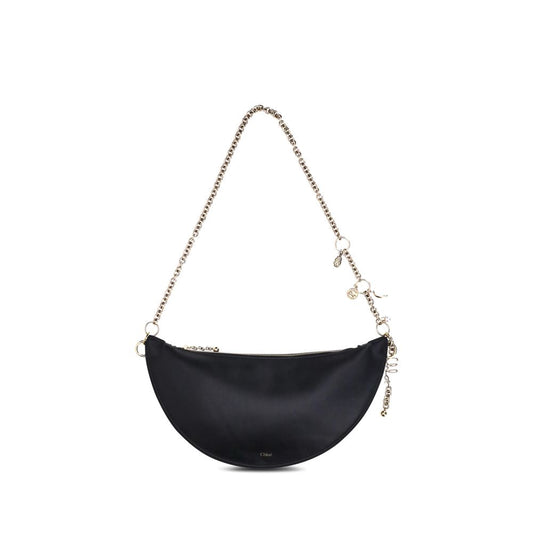 Chloé Black Calf Leather Bos Taurus Shoulder Bag