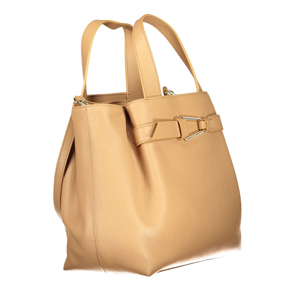 Coccinelle Brown Polyethylene Handbag by Coccinelle