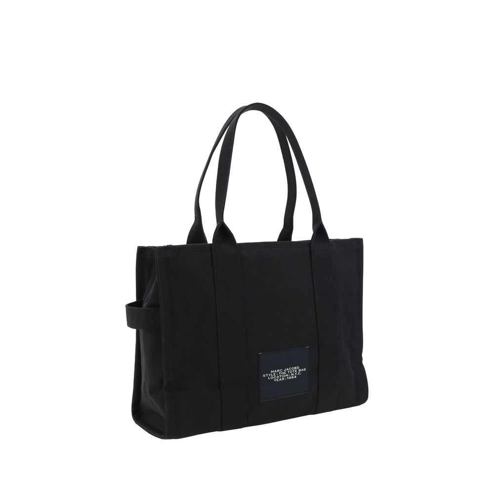 Marc Jacobs Black Cotton Shoulder Bag by Marc Jacobs