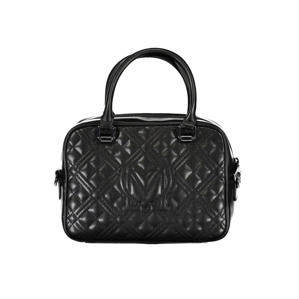 Love Moschino Black Polyethylene Handbag by Love Moschino