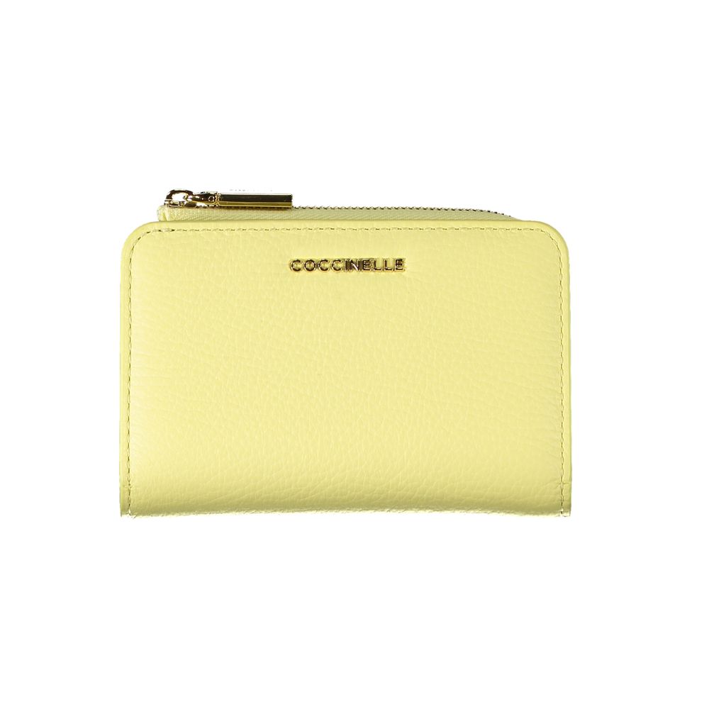 Coccinelle Yellow Leather Wallet by Coccinelle