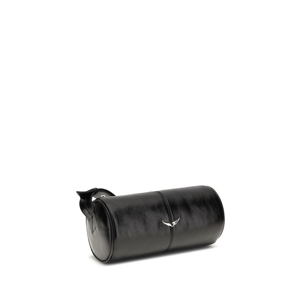 Zadig & Voltaire Black Leather Shoulder Bag by Zadig & Voltaire