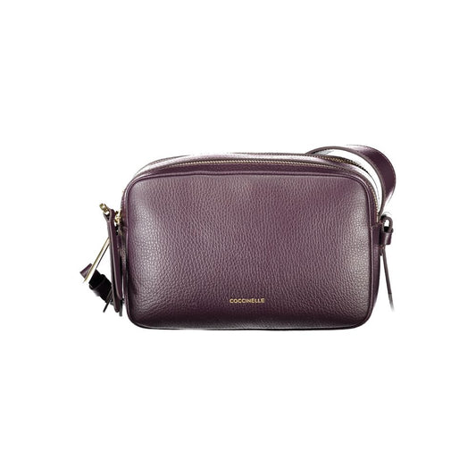 Coccinelle Purple Leather Women Handbag by Coccinelle